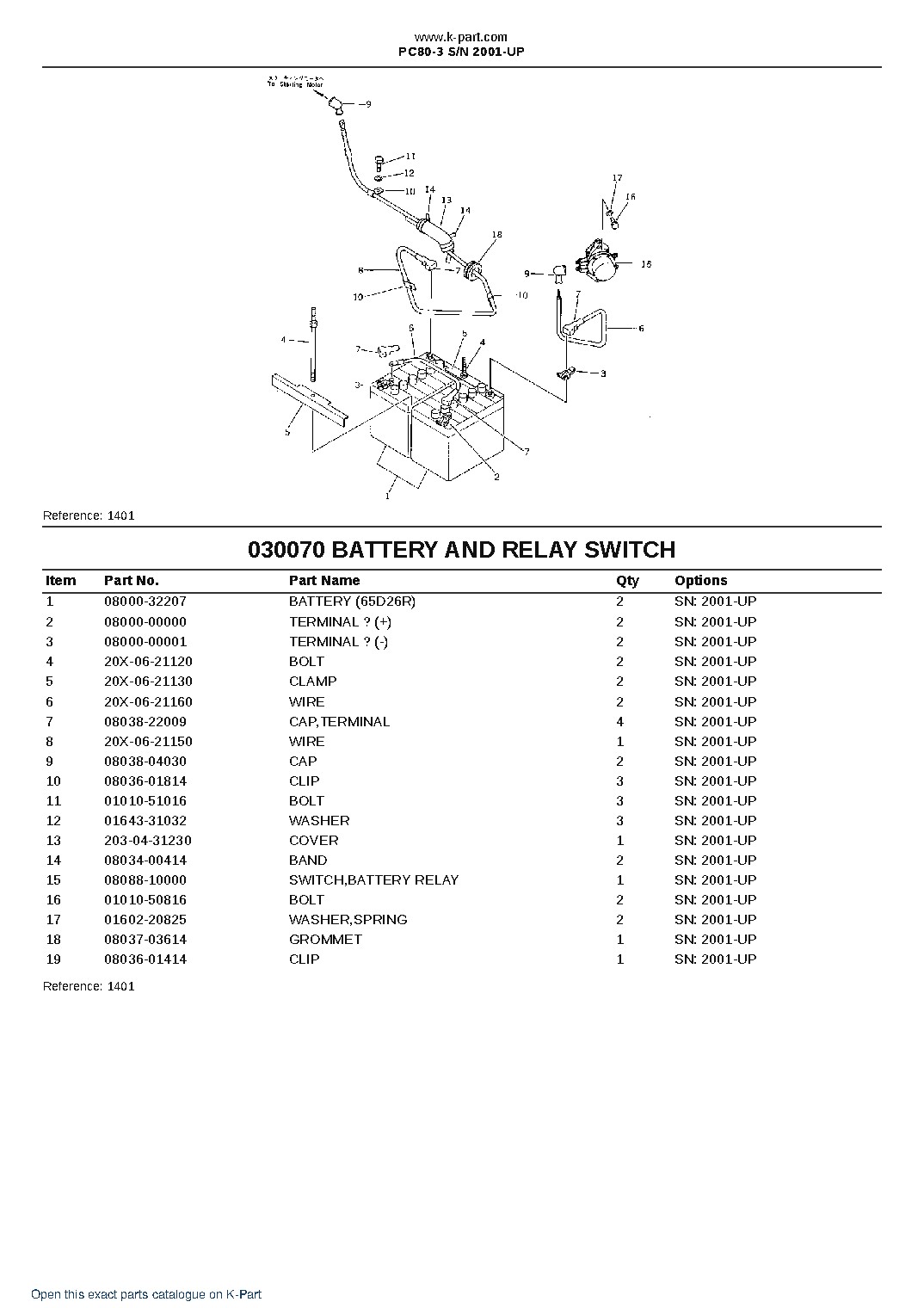 PC80-3 S/N 2001-UP – sample page 7 PC80-3 S/N 2001-UP – sample page 7