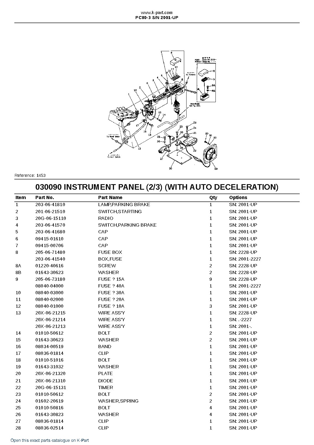 PC80-3 S/N 2001-UP – sample page 9 PC80-3 S/N 2001-UP – sample page 9