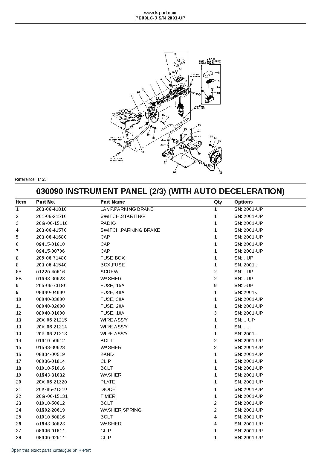 PC80LC-3 S/N 2001-UP – sample page 9