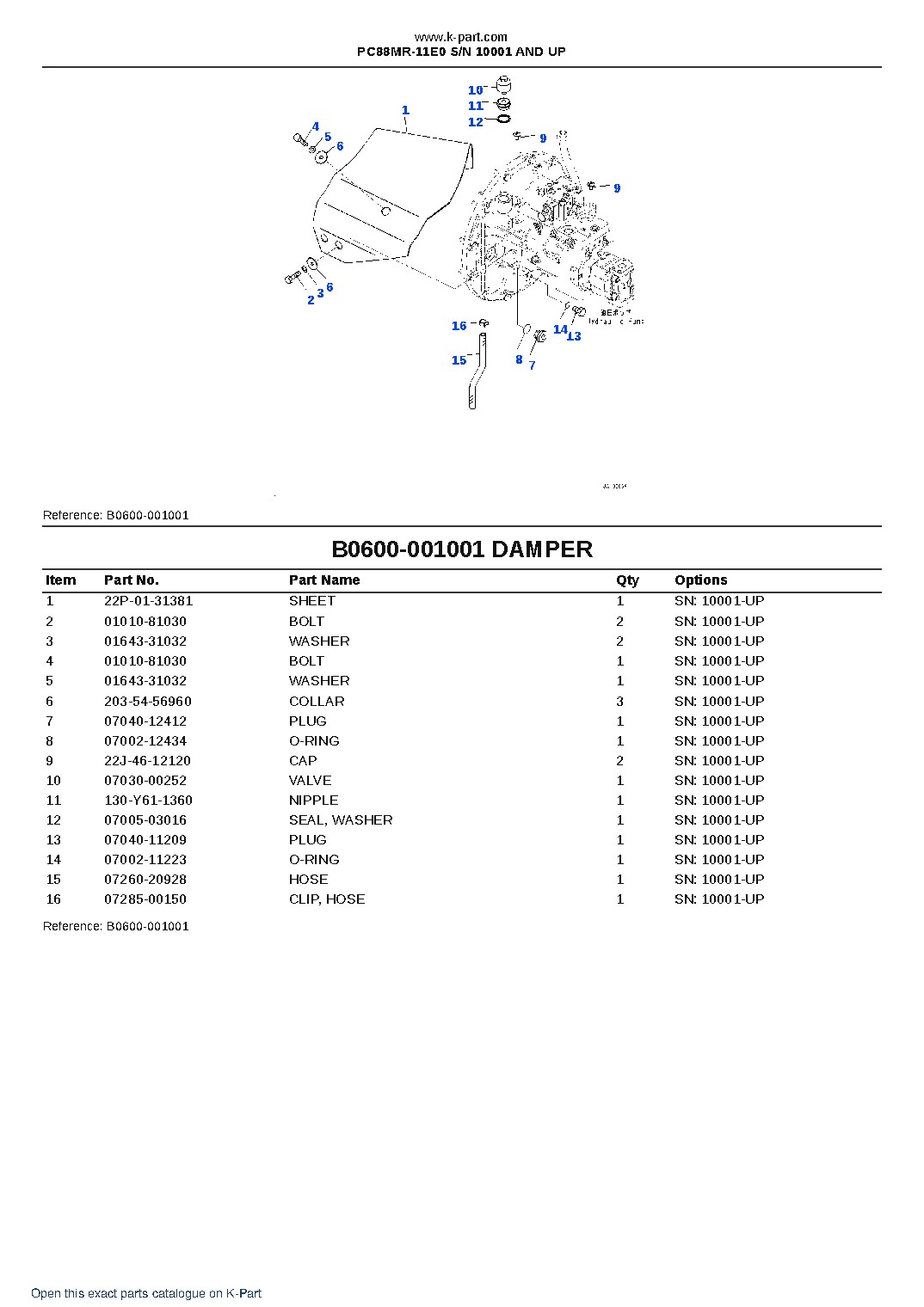 PC88MR-11E0 S/N 10001 AND UP – sample page 5 PC88MR-11E0 S/N 10001 AND UP – sample page 5