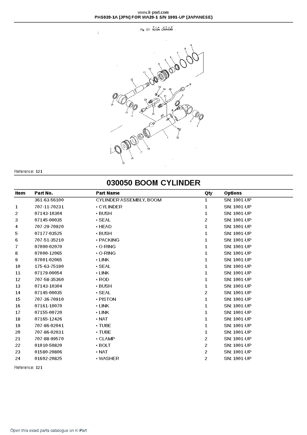 PHS020-1A (JPN) FOR WA20-1 S/N 1001-UP (JAPANESE) – sample page 5 PHS020-1A (JPN) FOR WA20-1 S/N 1001-UP (JAPANESE) – sample page 5