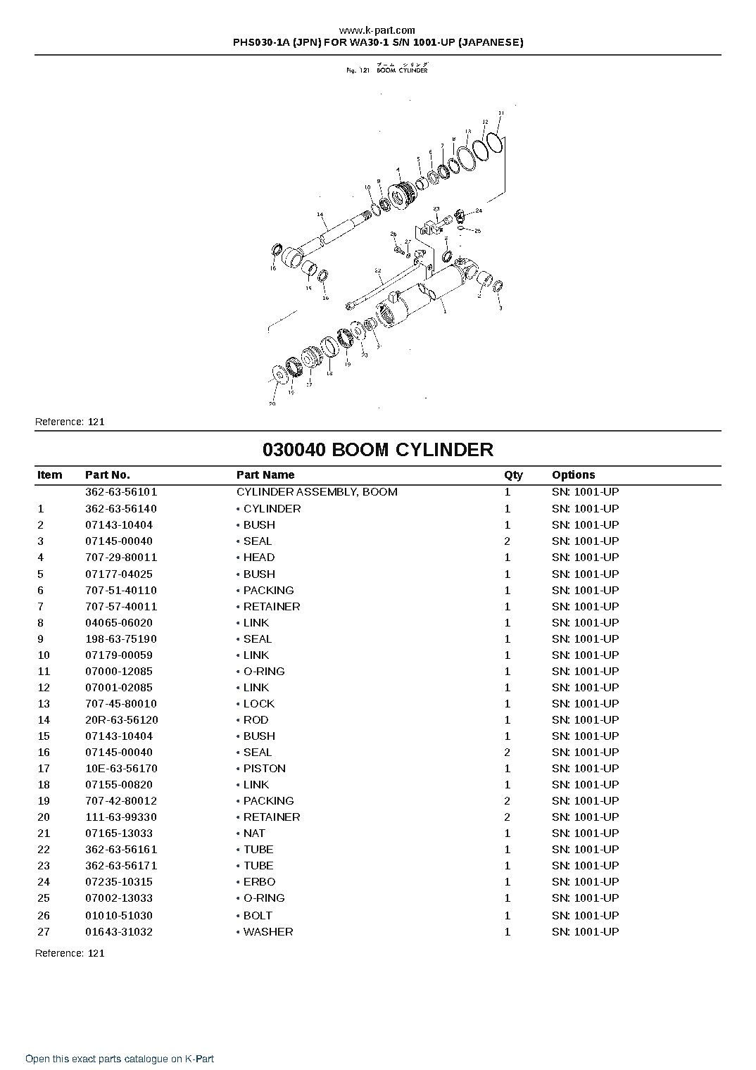 PHS030-1A (JPN) FOR WA30-1 S/N 1001-UP (JAPANESE) – sample page 5 PHS030-1A (JPN) FOR WA30-1 S/N 1001-UP (JAPANESE) – sample page 5