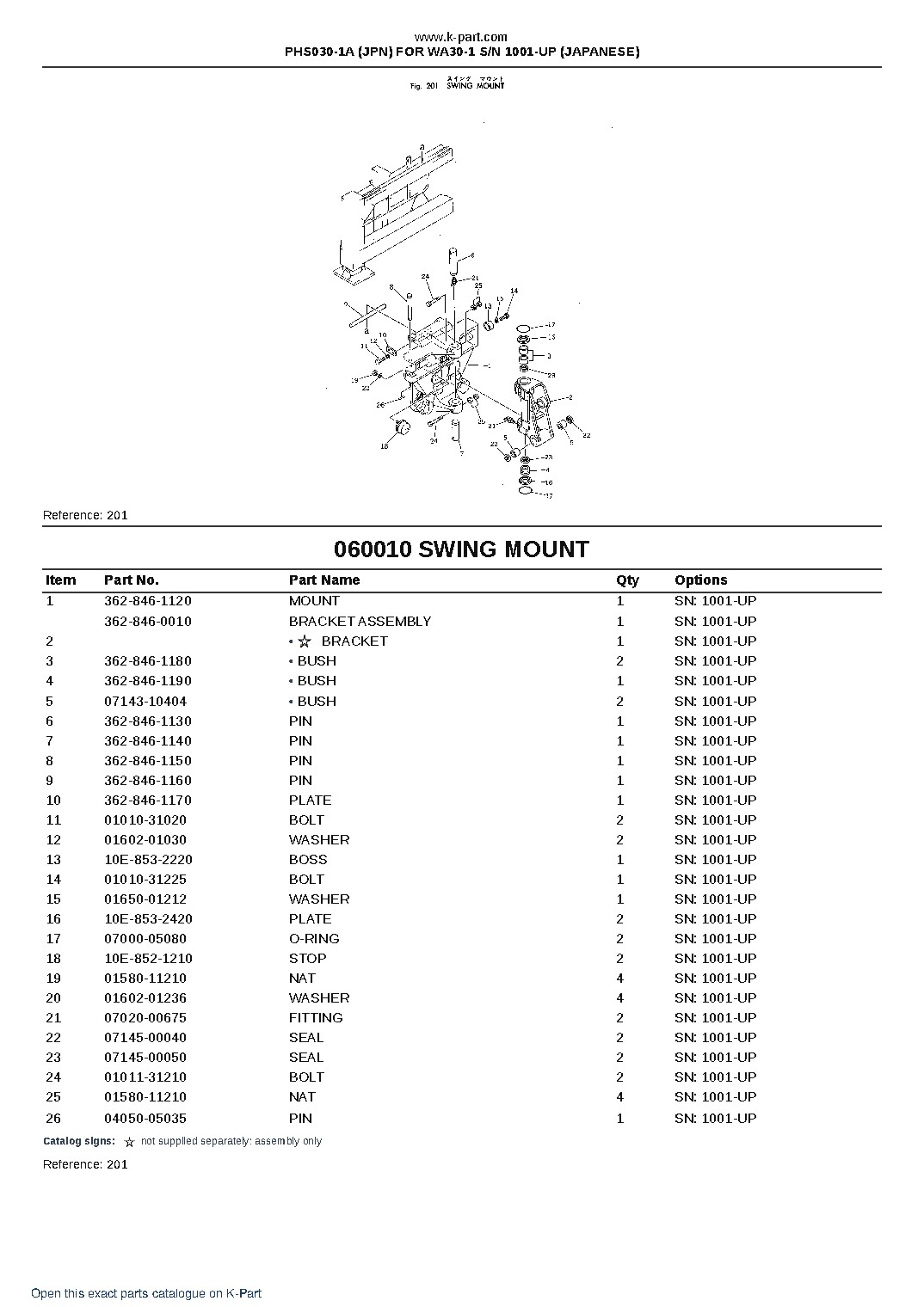 PHS030-1A (JPN) FOR WA30-1 S/N 1001-UP (JAPANESE) – sample page 8 PHS030-1A (JPN) FOR WA30-1 S/N 1001-UP (JAPANESE) – sample page 8