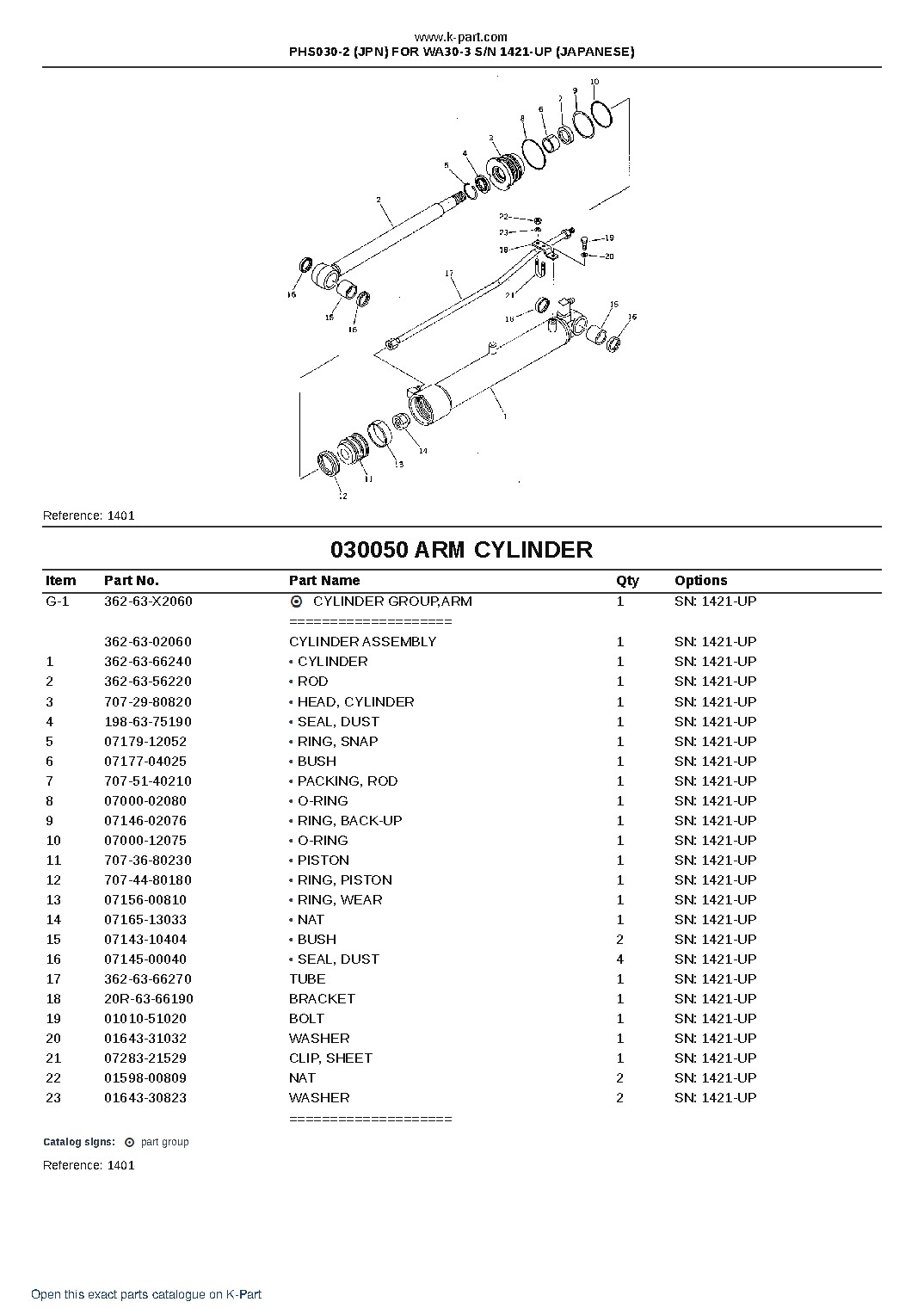 PHS030-2 (JPN) FOR WA30-3 S/N 1421-UP (JAPANESE) – sample page 6 PHS030-2 (JPN) FOR WA30-3 S/N 1421-UP (JAPANESE) – sample page 6