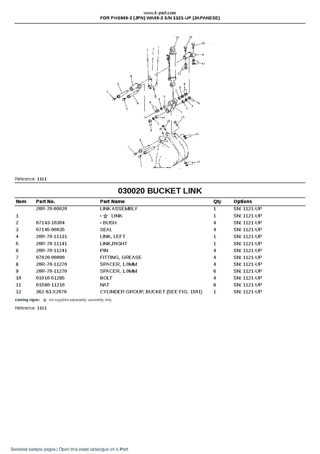 FOR PHS040-2 (JPN) WA40-2 S/N 1121-UP (JAPANESE) – sample page 3