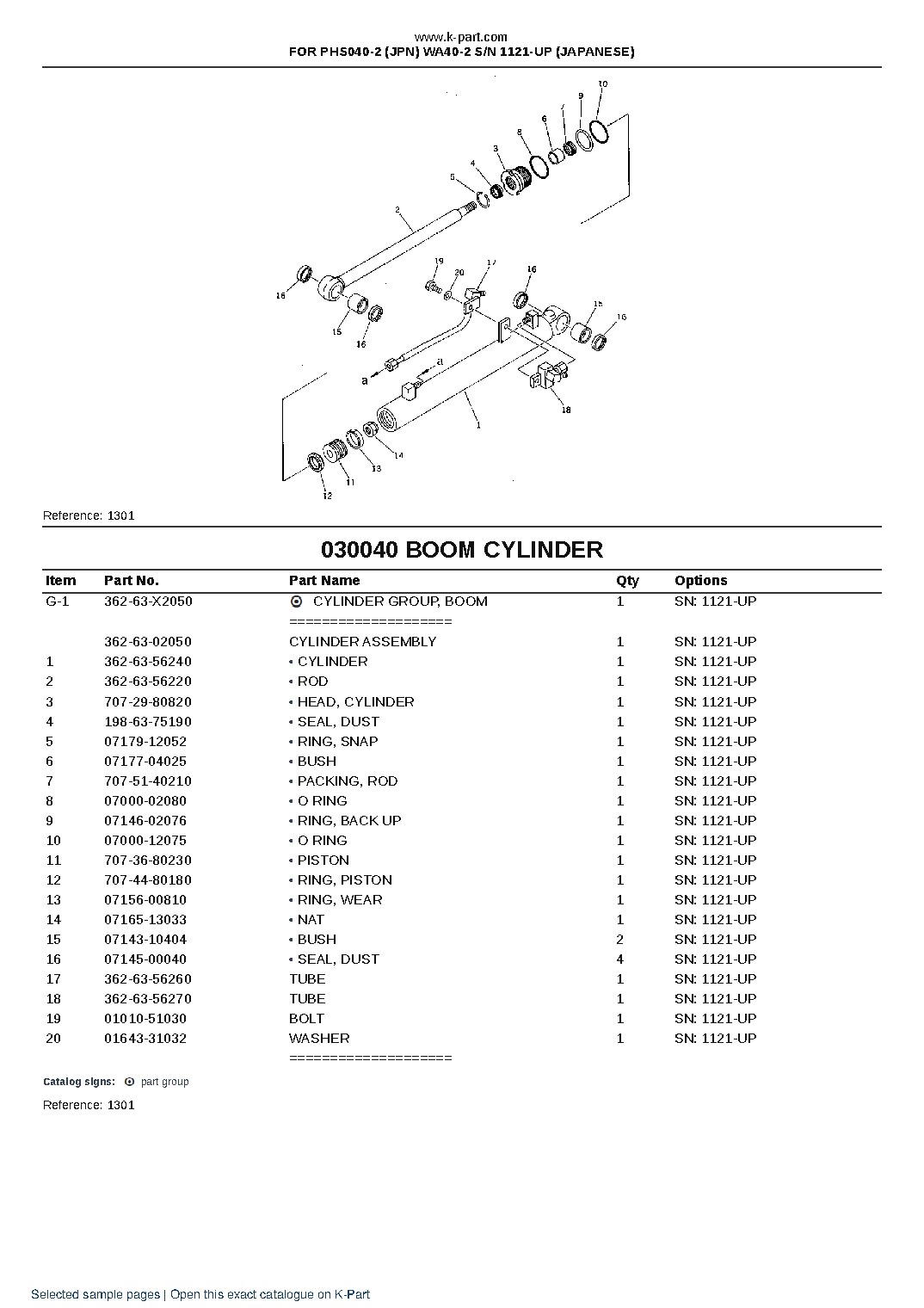 FOR PHS040-2 (JPN) WA40-2 S/N 1121-UP (JAPANESE) – sample page 5