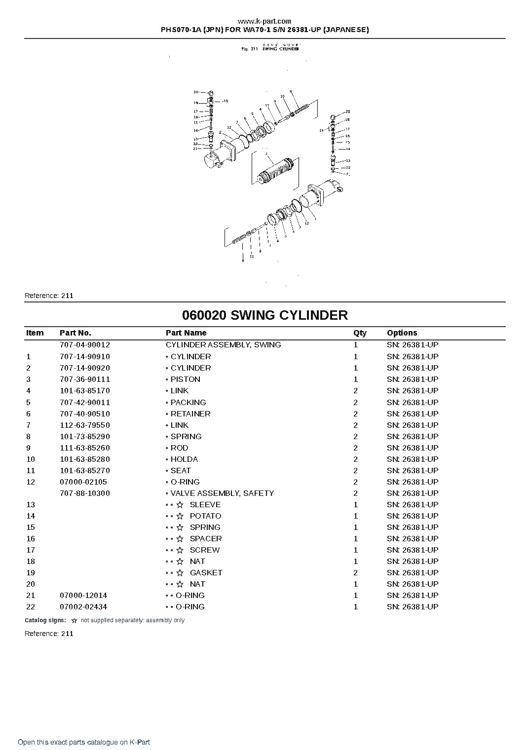 PHS070-1A (JPN) FOR WA70-1 S/N 26381-UP (JAPANESE) – sample page 10 PHS070-1A (JPN) FOR WA70-1 S/N 26381-UP (JAPANESE) – sample page 10