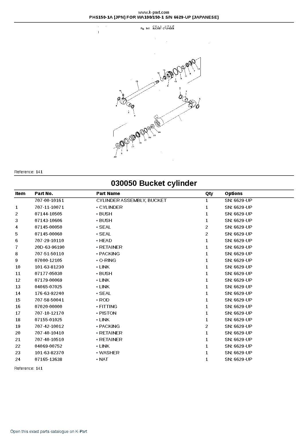 PHS150-1A (JPN) FOR WA100/150-1 S/N 6629-UP (JAPANESE) – sample page 7