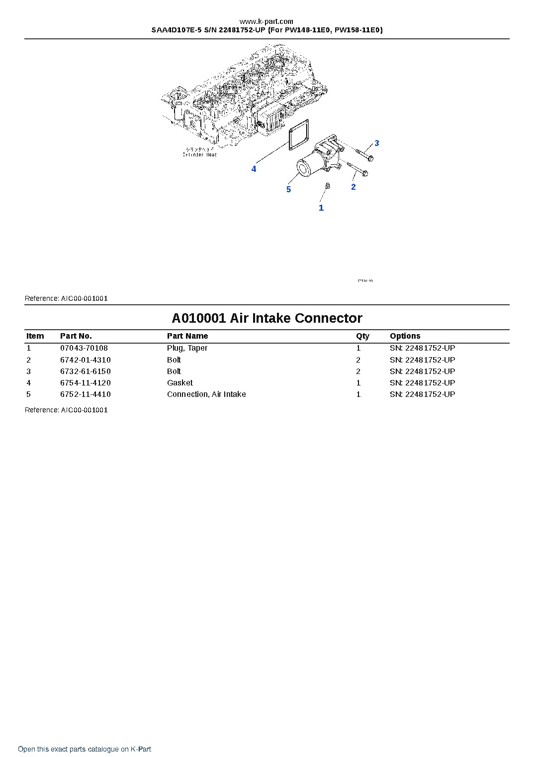 SAA4D107E-5 S/N 22481752-UP (For PW148-11E0, PW158-11E0) – sample page 10