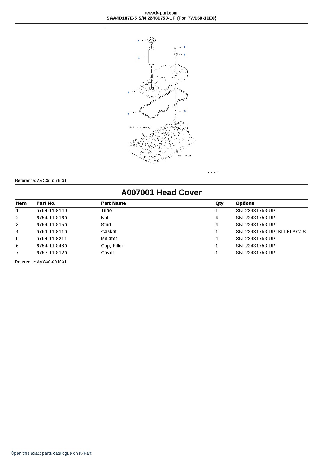 SAA4D107E-5 S/N 22481753-UP (For PW160-11E0) – sample page 7