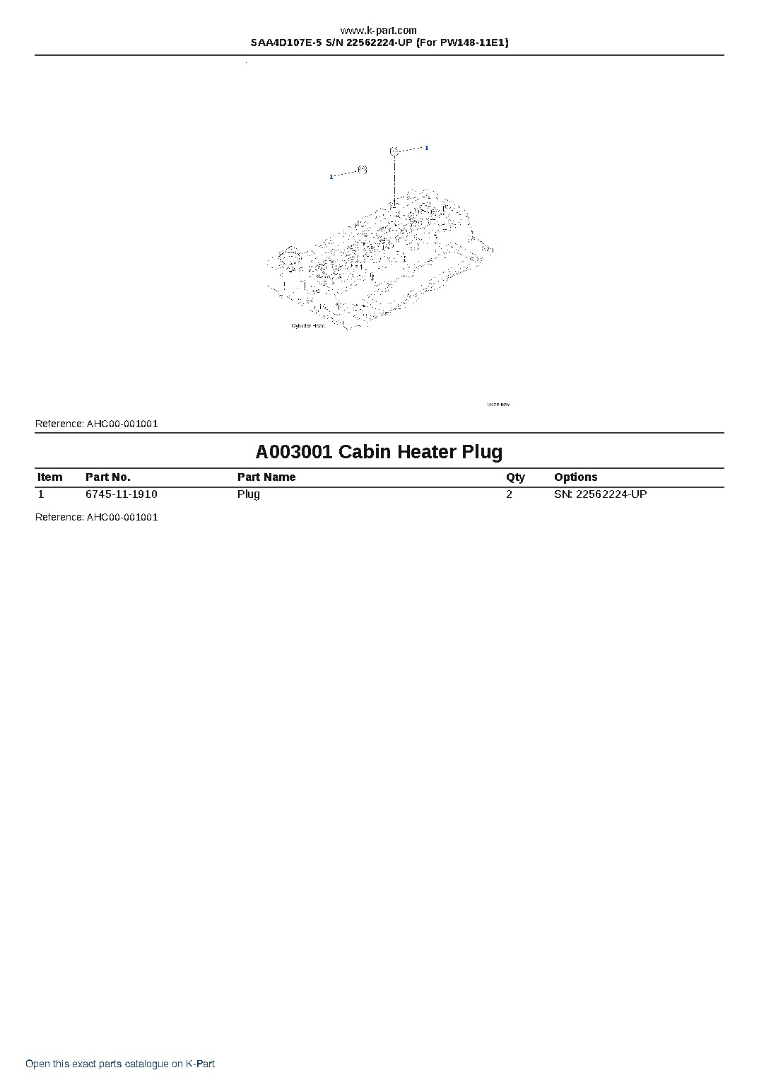SAA4D107E-5 S/N 22562224-UP (For PW148-11E1) – sample page 3 SAA4D107E-5 S/N 22562224-UP (For PW148-11E1) – sample page 3