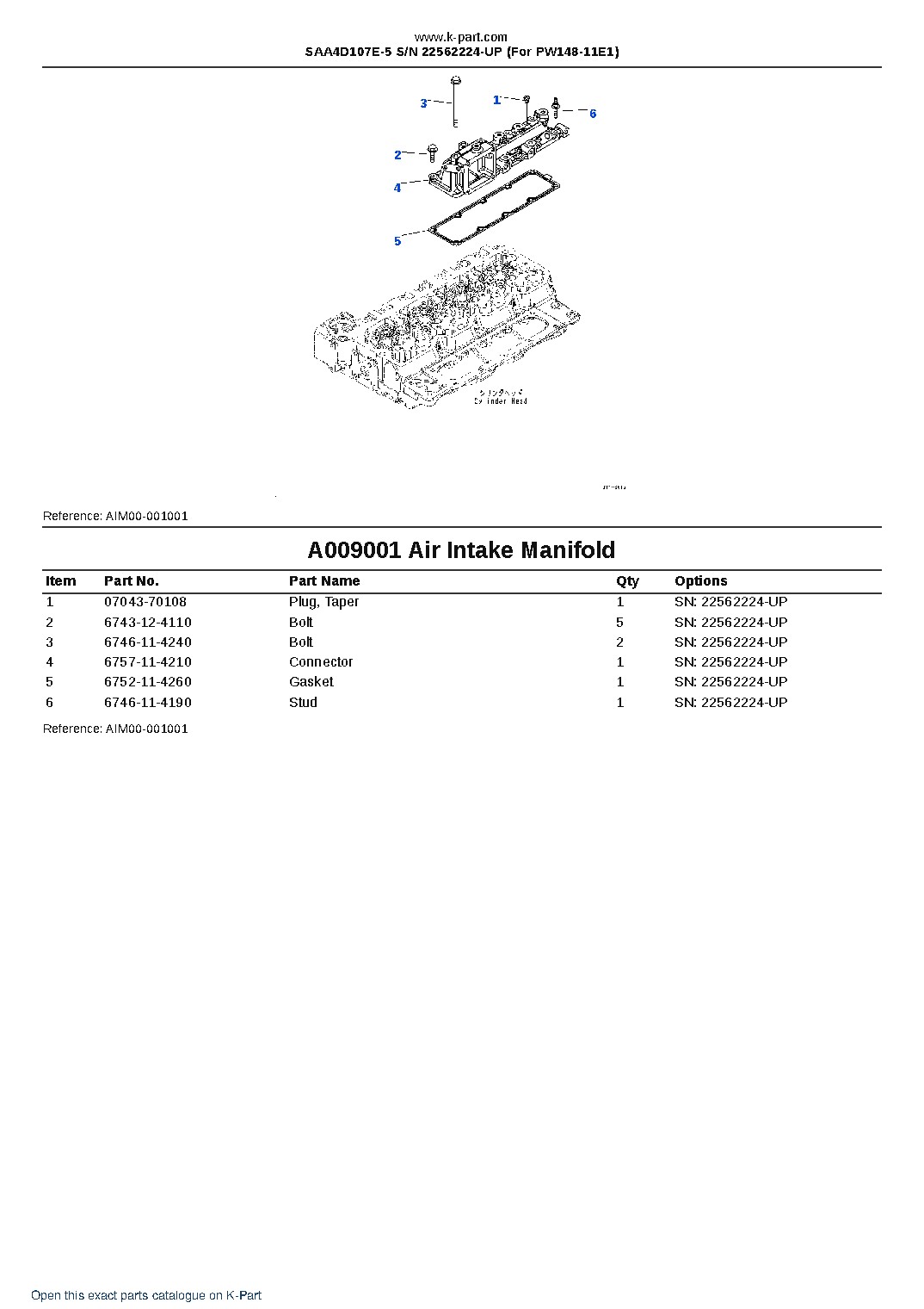 SAA4D107E-5 S/N 22562224-UP (For PW148-11E1) – sample page 9 SAA4D107E-5 S/N 22562224-UP (For PW148-11E1) – sample page 9