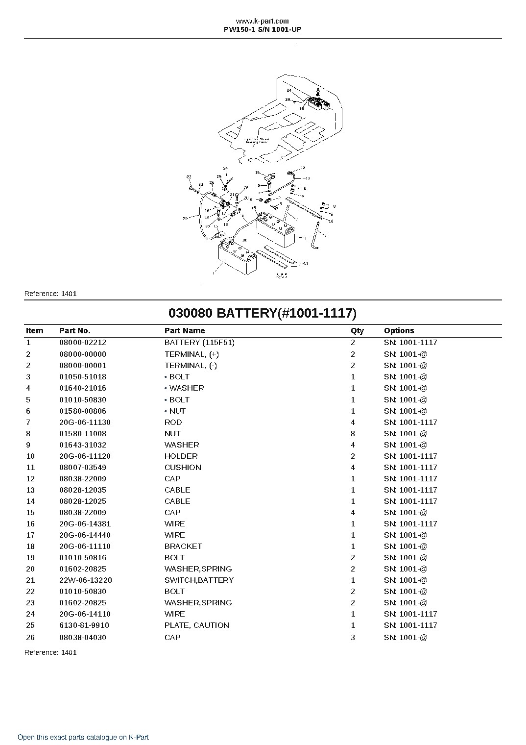 PW150-1 S/N 1001-UP – sample page 10 PW150-1 S/N 1001-UP – sample page 10
