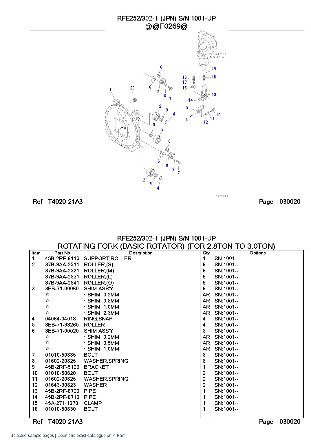 RFE252/302-1 (JPN) S/N 1001-UP – sample page 3 RFE252/302-1 (JPN) S/N 1001-UP – sample page 3