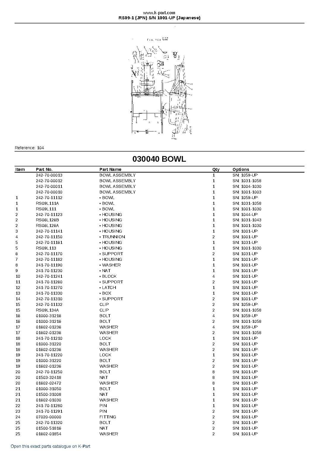 RS09-1 (JPN)  S/N 1001-UP (Japanese) – sample page 7