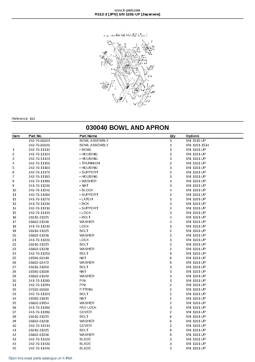 RS12-2 (JPN)  S/N 1201-UP (Japanese) – sample page 7