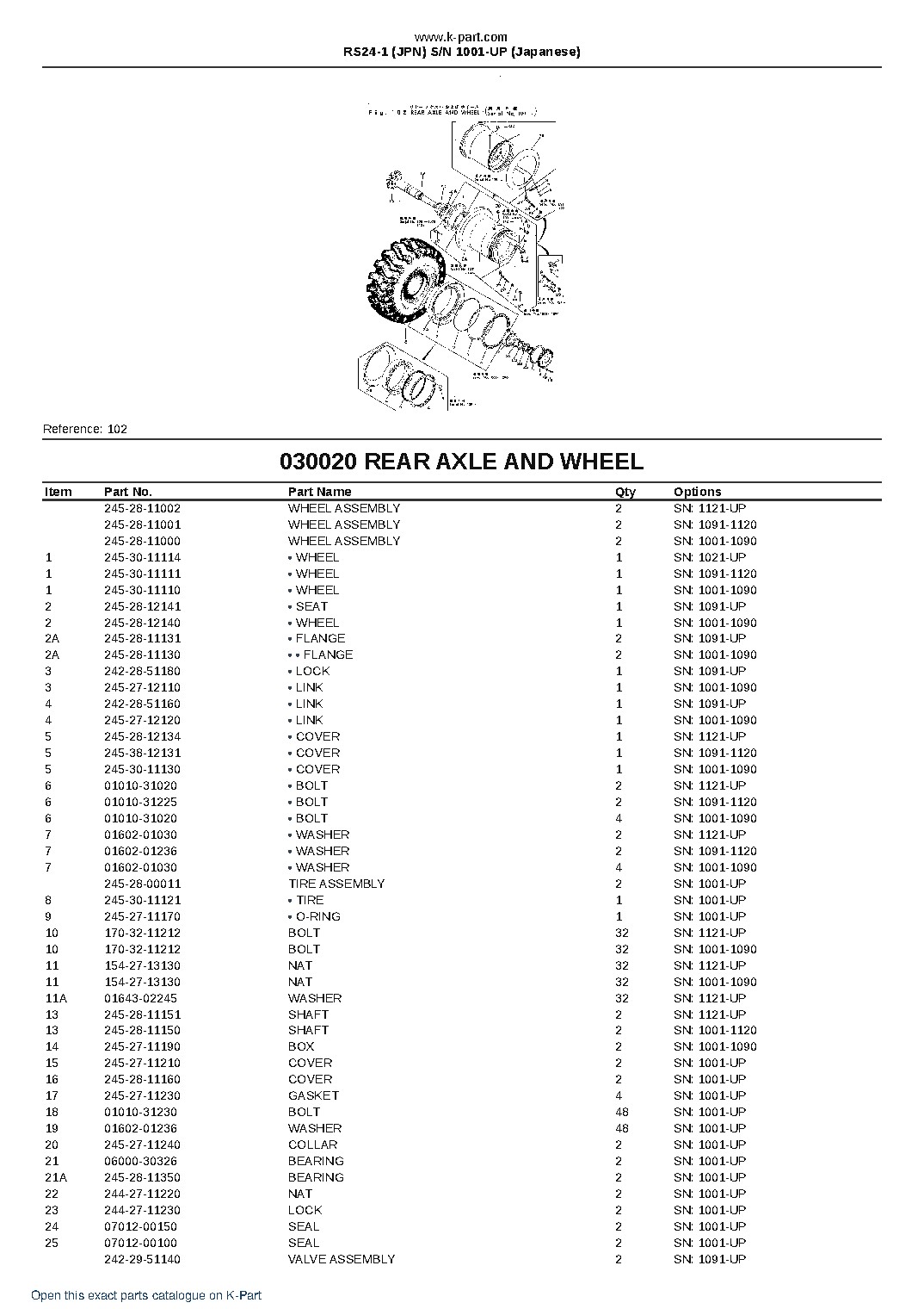 RS24-1 (JPN)  S/N 1001-UP (Japanese) – sample page 3