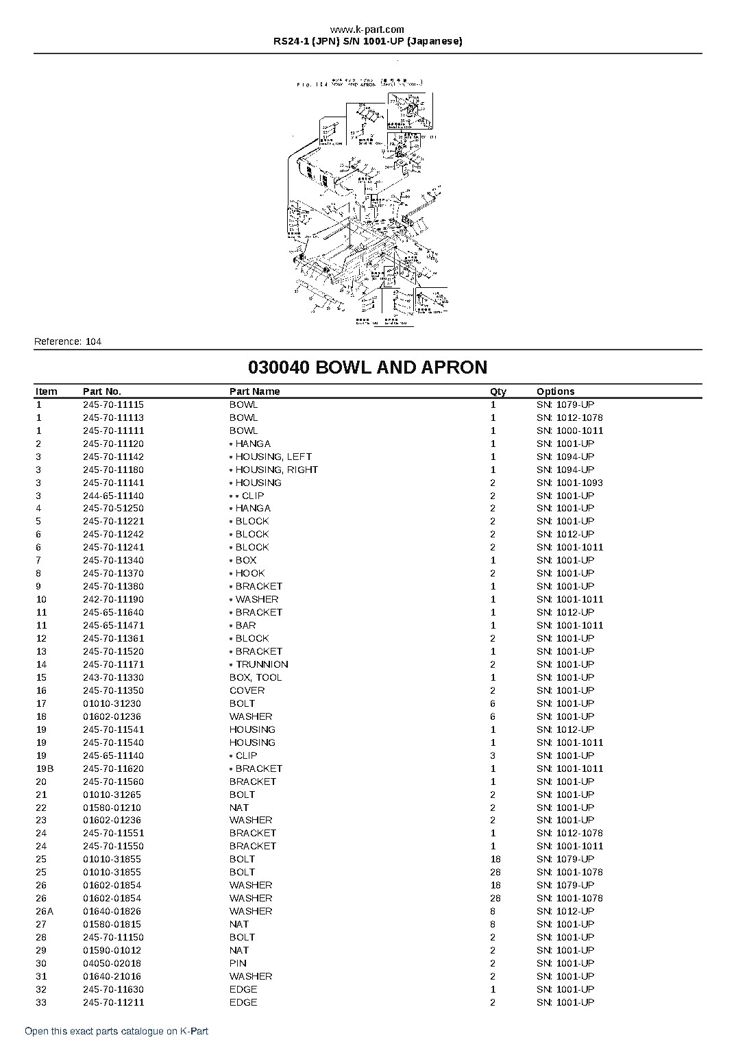 RS24-1 (JPN)  S/N 1001-UP (Japanese) – sample page 7