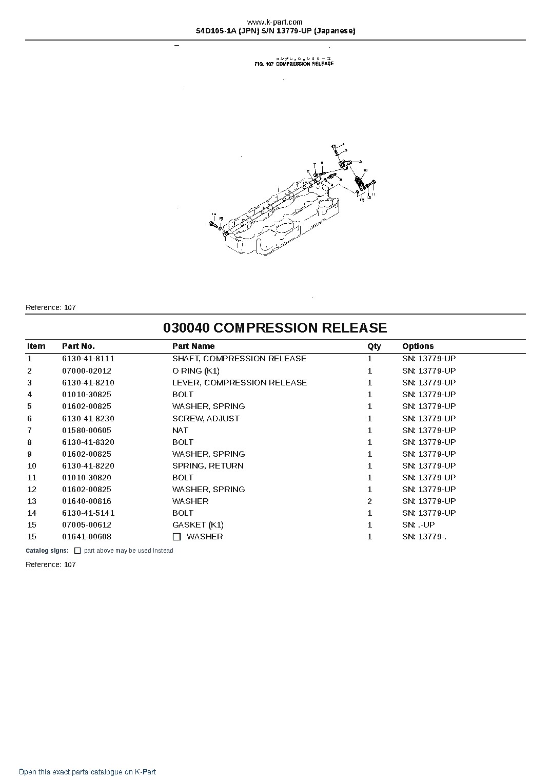S4D105-1A (JPN) S/N 13779-UP (Japanese) – sample page 5 S4D105-1A (JPN) S/N 13779-UP (Japanese) – sample page 5