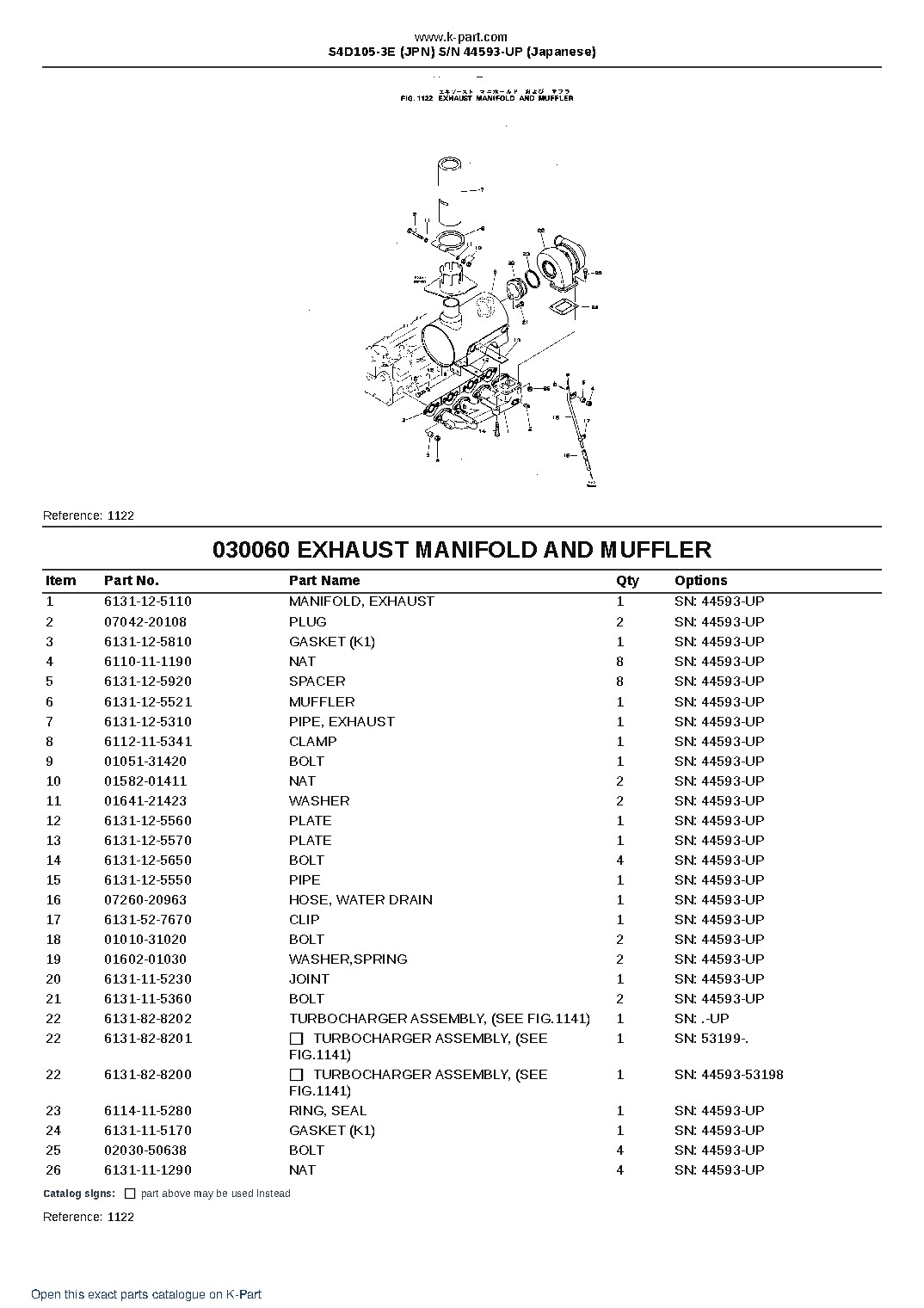 S4D105-3E (JPN)  S/N 44593-UP (Japanese) – sample page 8
