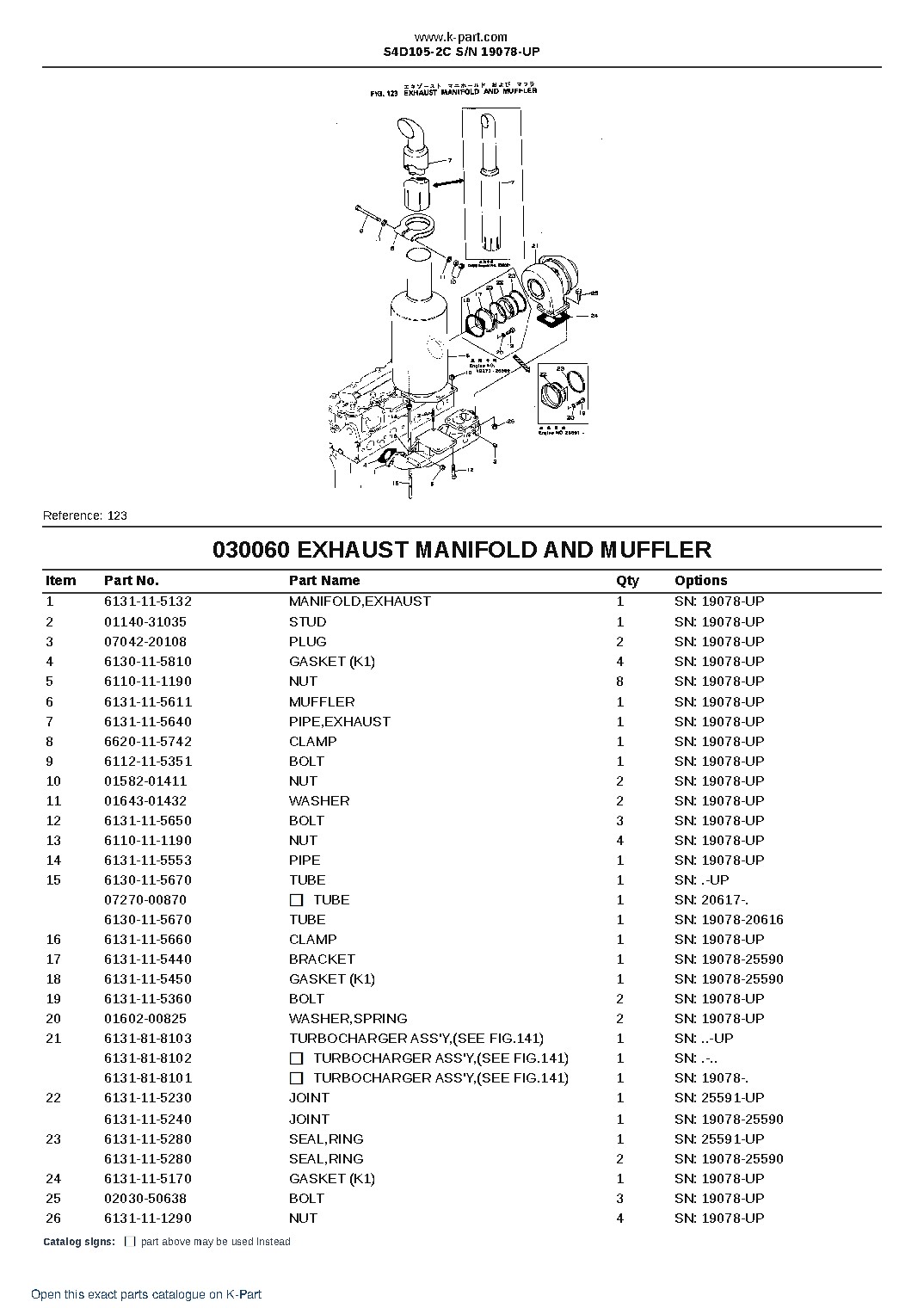 S4D105-2C S/N 19078-UP – sample page 8 S4D105-2C S/N 19078-UP – sample page 8