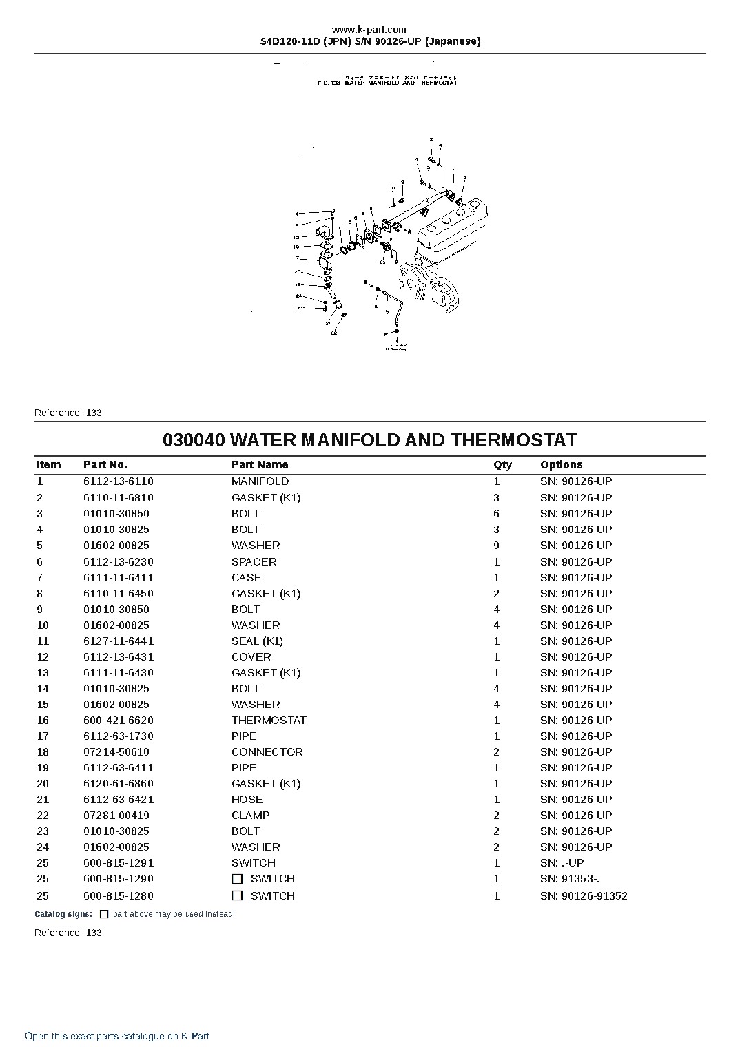 S4D120-11D (JPN) S/N 90126-UP (Japanese) – sample page 7 S4D120-11D (JPN) S/N 90126-UP (Japanese) – sample page 7