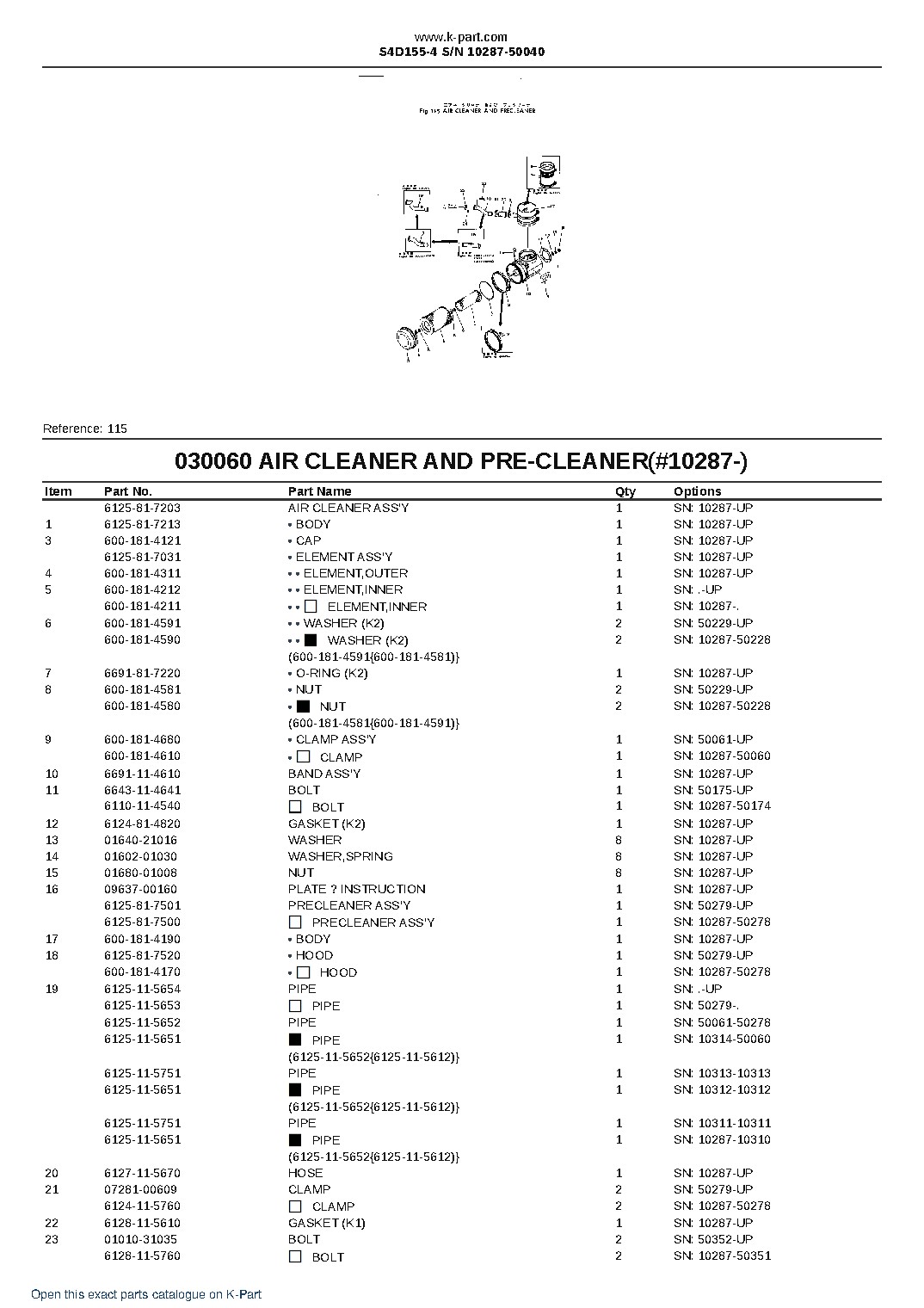 S4D155-4 S/N 10287-50040 – sample page 9 S4D155-4 S/N 10287-50040 – sample page 9