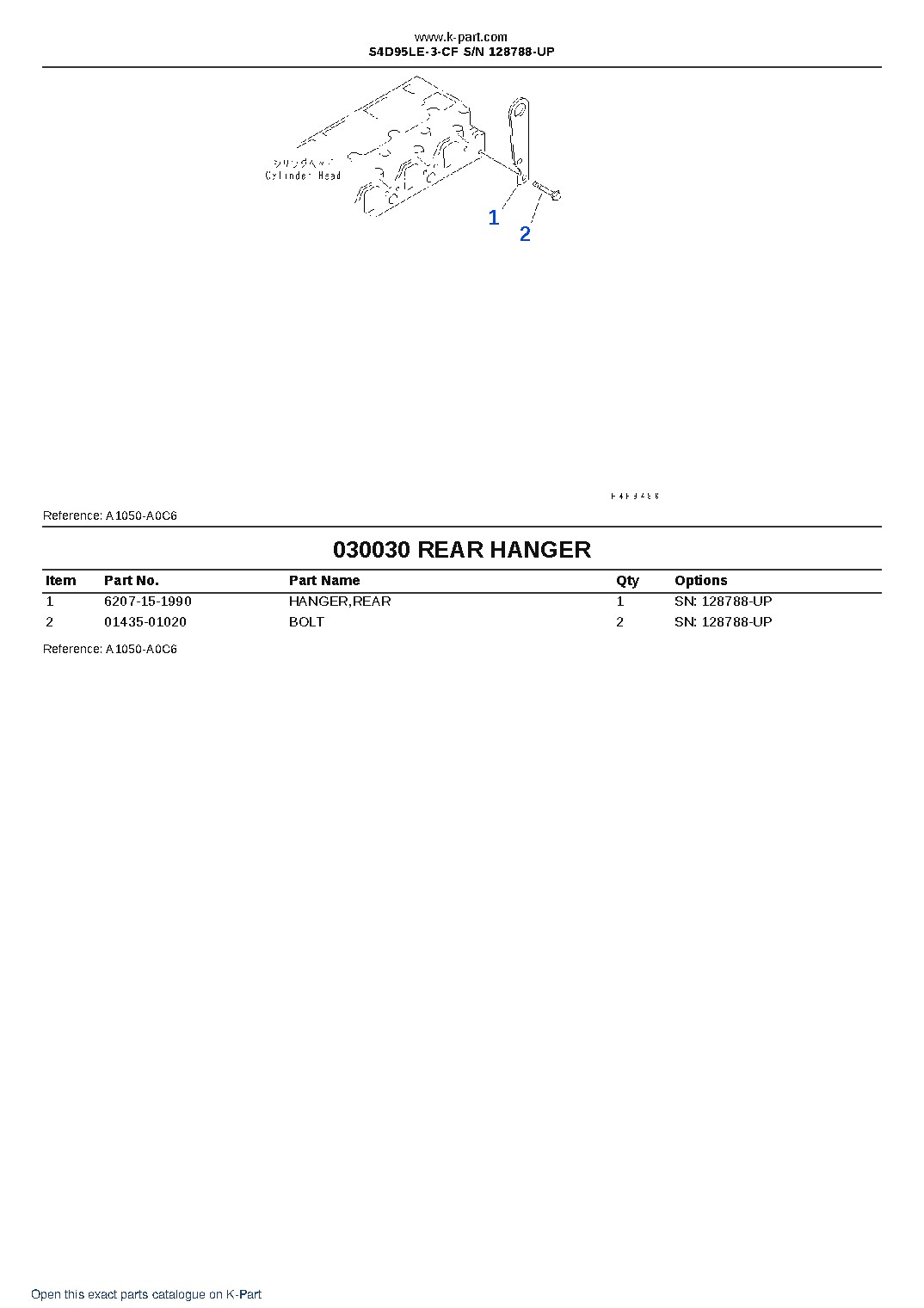 S4D95LE-3-CF S/N 128788-UP – sample page 3 S4D95LE-3-CF S/N 128788-UP – sample page 3