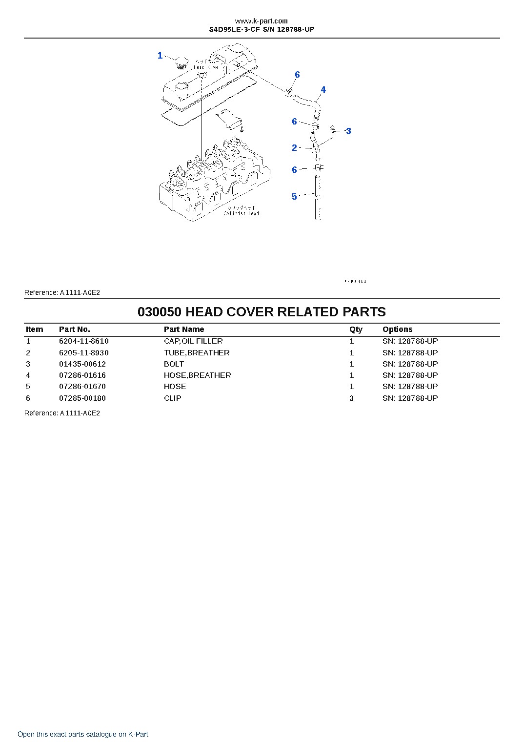 S4D95LE-3-CF S/N 128788-UP – sample page 5 S4D95LE-3-CF S/N 128788-UP – sample page 5