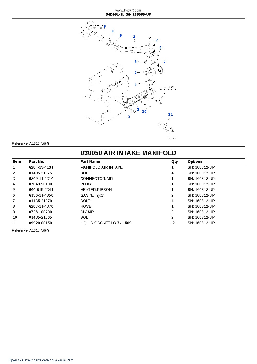 S4D95L-1L S/N 135080-UP – sample page 5 S4D95L-1L S/N 135080-UP – sample page 5