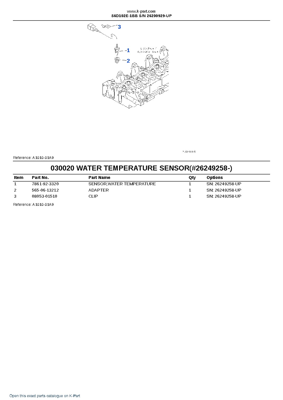 S6D102E-1BB S/N 26200929-UP – sample page 2 S6D102E-1BB S/N 26200929-UP – sample page 2