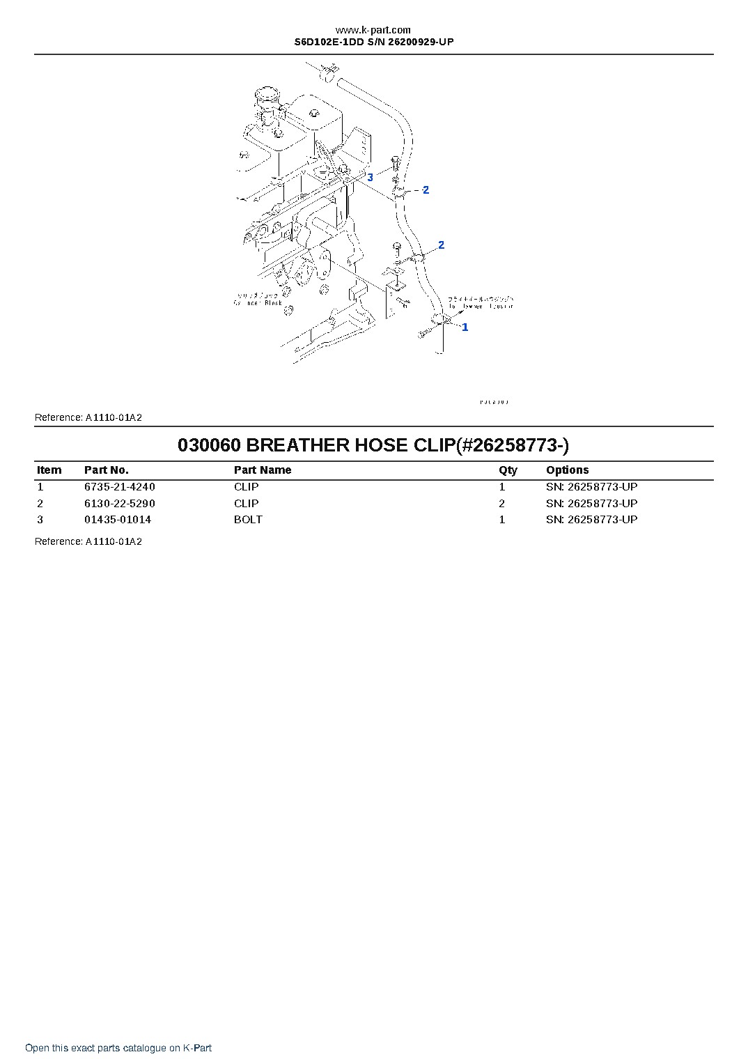 S6D102E-1DD S/N 26200929-UP – sample page 6 S6D102E-1DD S/N 26200929-UP – sample page 6