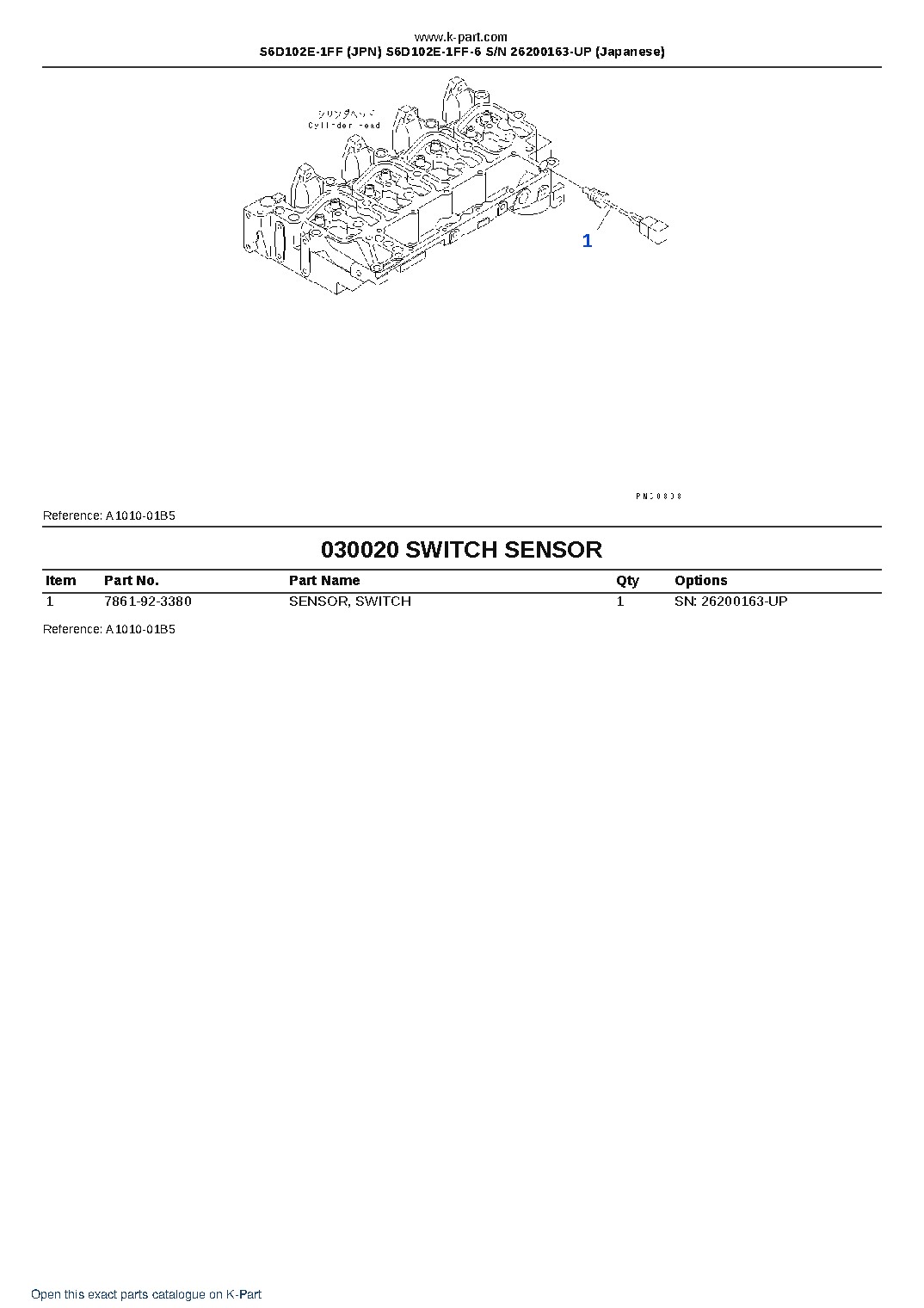 S6D102E-1FF (JPN) S6D102E-1FF-6 S/N 26200163-UP (Japanese) – sample page 3