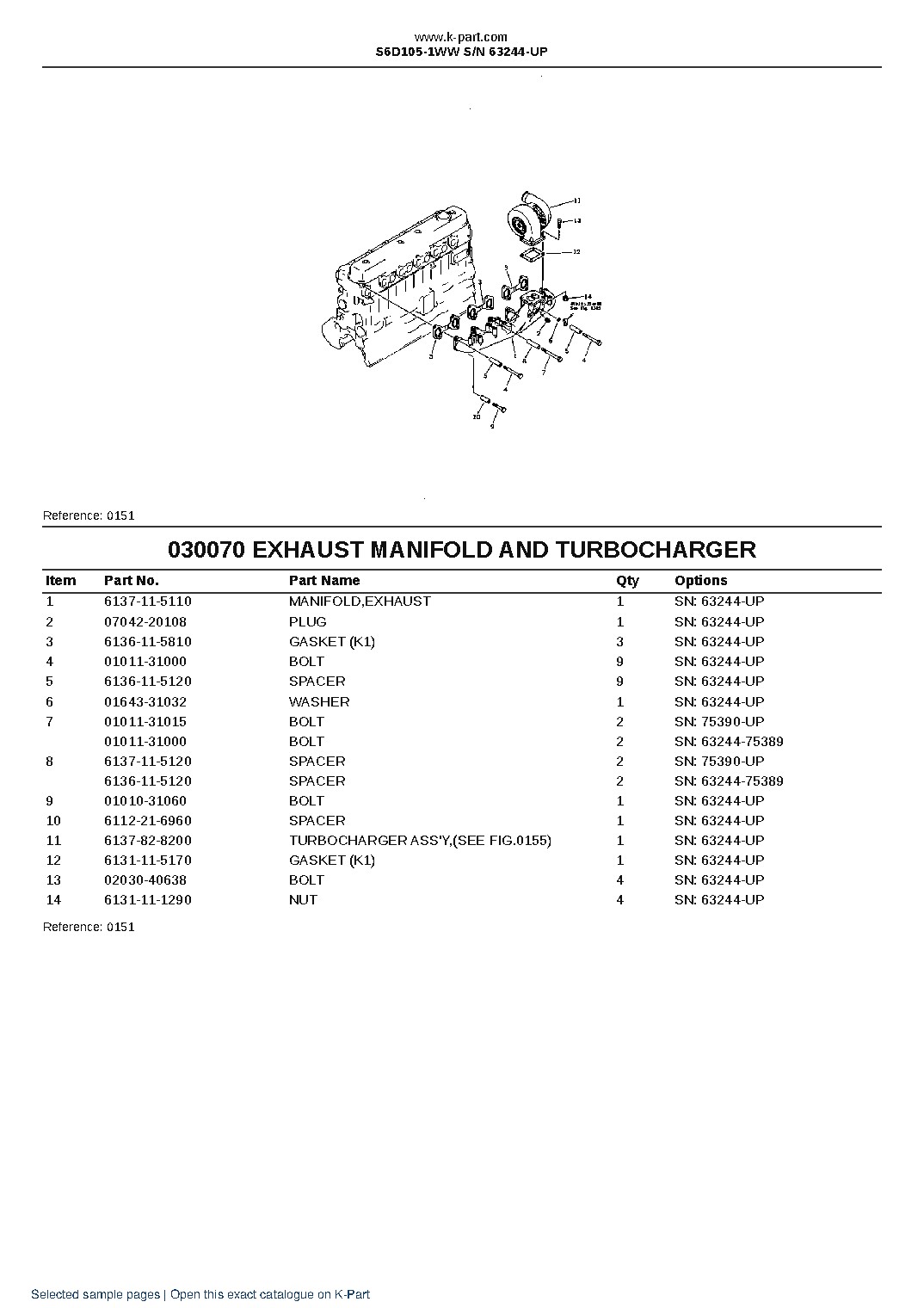 S6D105-1WW S/N 63244-UP – sample page 9