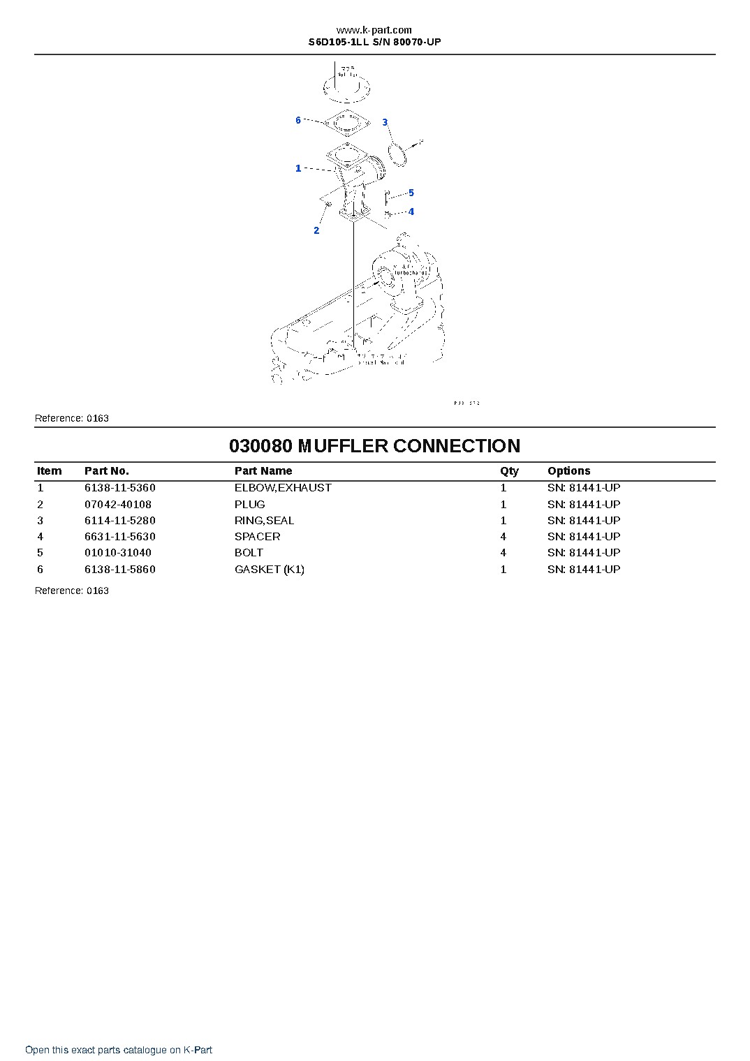 S6D105-1LL S/N 80070-UP – sample page 10 S6D105-1LL S/N 80070-UP – sample page 10