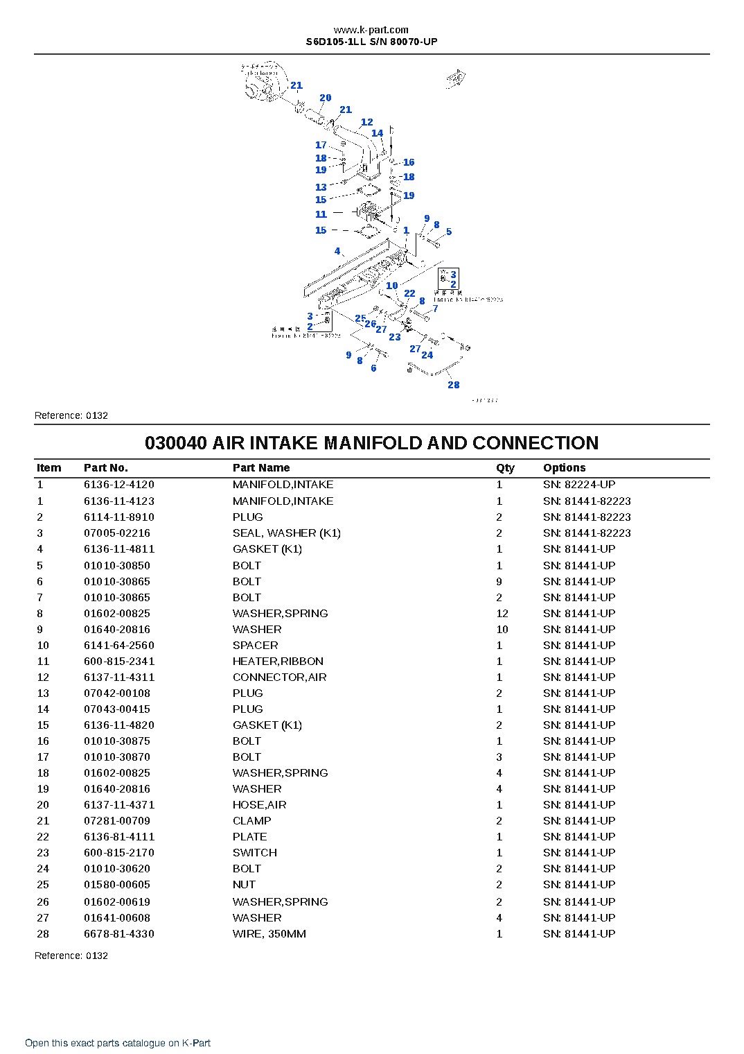 S6D105-1LL S/N 80070-UP – sample page 5 S6D105-1LL S/N 80070-UP – sample page 5