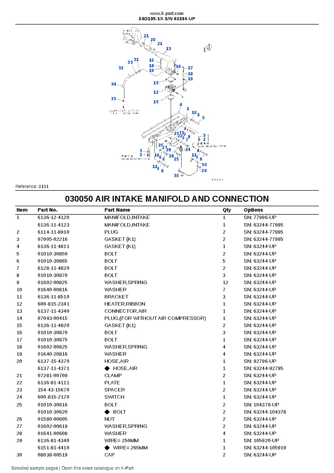 S6D105-1X S/N 63244-UP – sample page 6