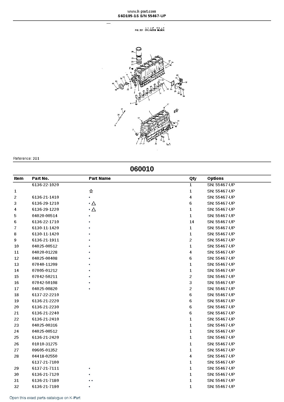 S6D105-1S S/N 55467-UP – sample page 10 S6D105-1S S/N 55467-UP – sample page 10