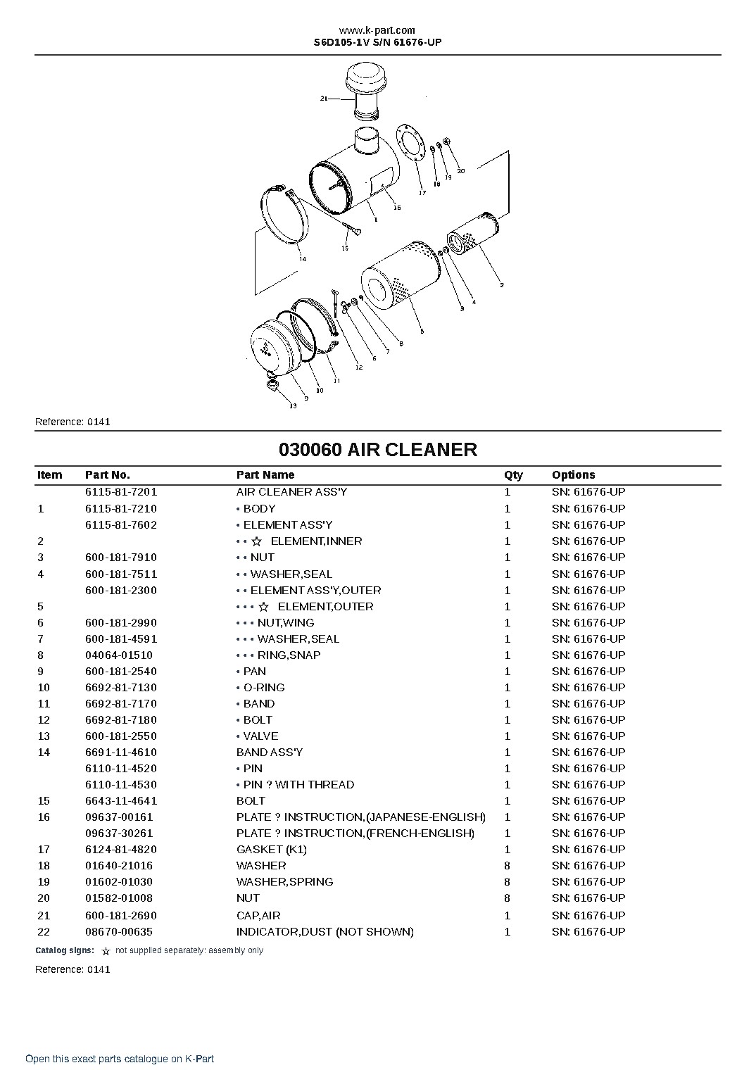 S6D105-1V S/N 61676-UP – sample page 8 S6D105-1V S/N 61676-UP – sample page 8