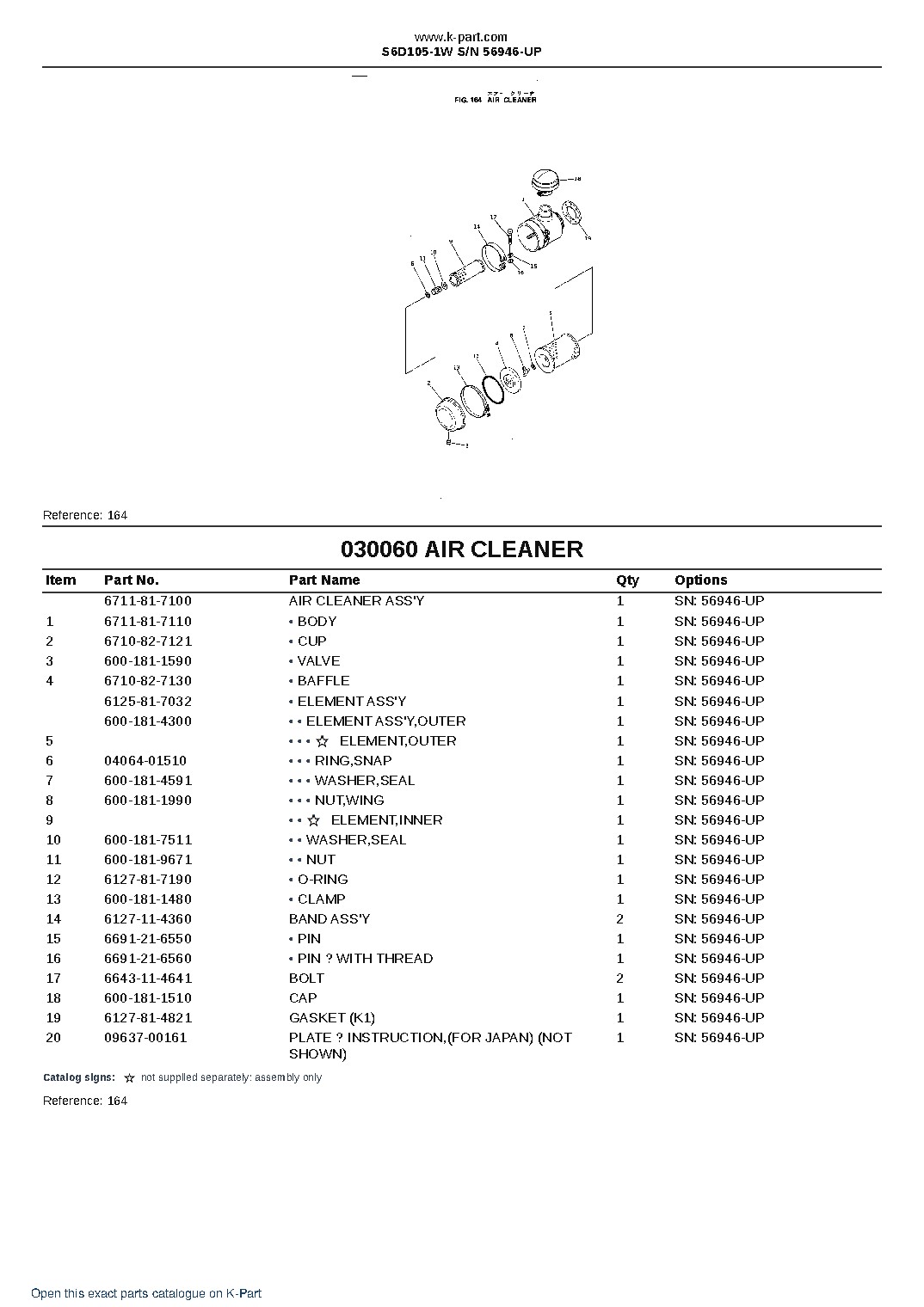S6D105-1W S/N 56946-UP – sample page 8 S6D105-1W S/N 56946-UP – sample page 8