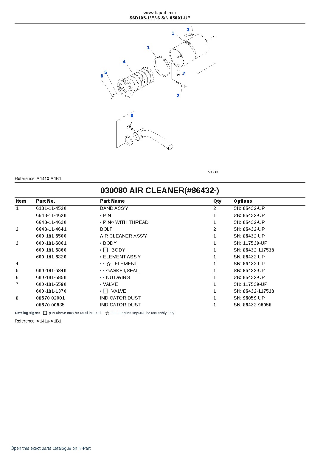 S6D105-1VV-6 S/N 65001-UP – sample page 8
