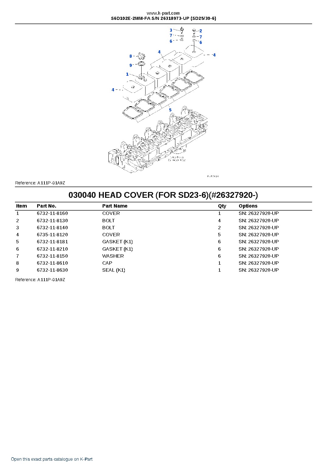 S6D102E-2MM-FA S/N 26318973-UP (SD25/30-6) – sample page 4 S6D102E-2MM-FA S/N 26318973-UP (SD25/30-6) – sample page 4