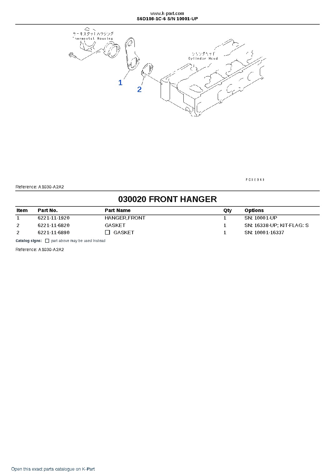 S6D108-1C-6 S/N 10001-UP – sample page 3