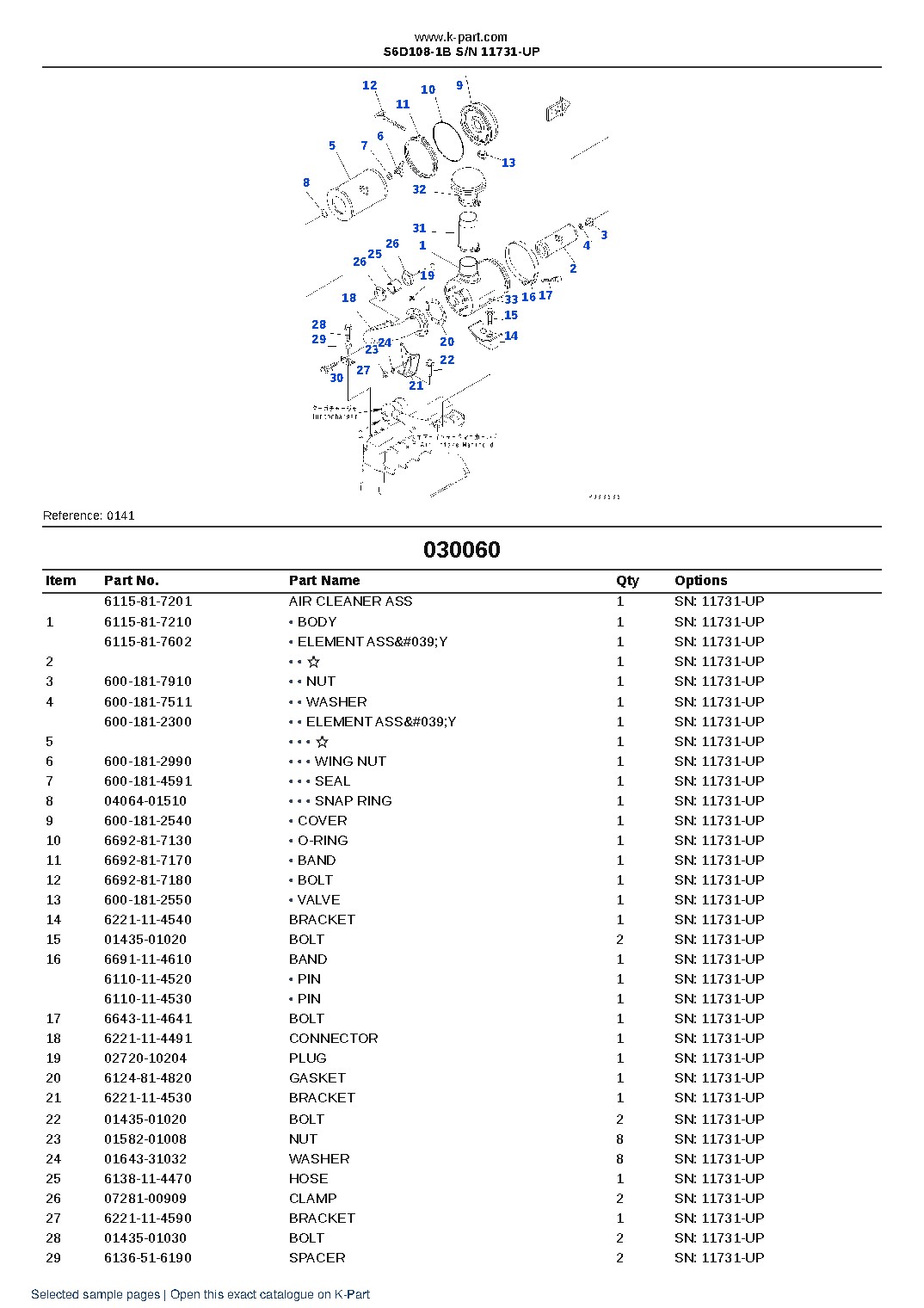 S6D108-1B S/N 11731-UP – sample page 6