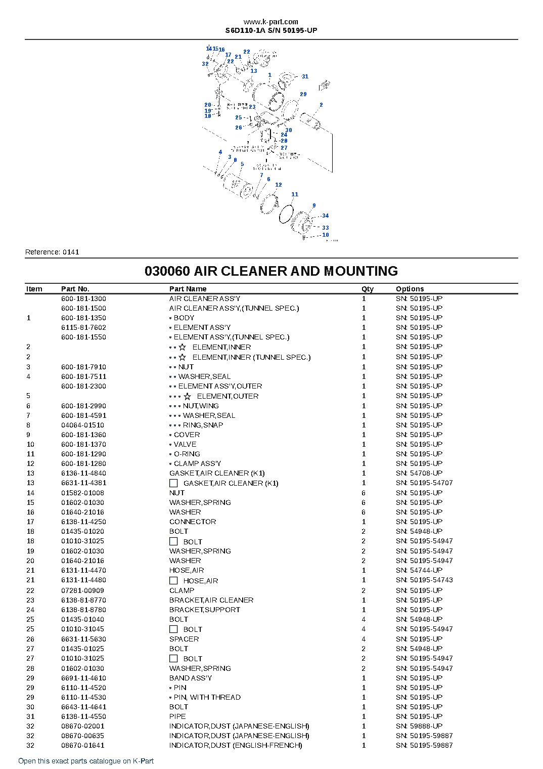 S6D110-1A S/N 50195-UP – sample page 8