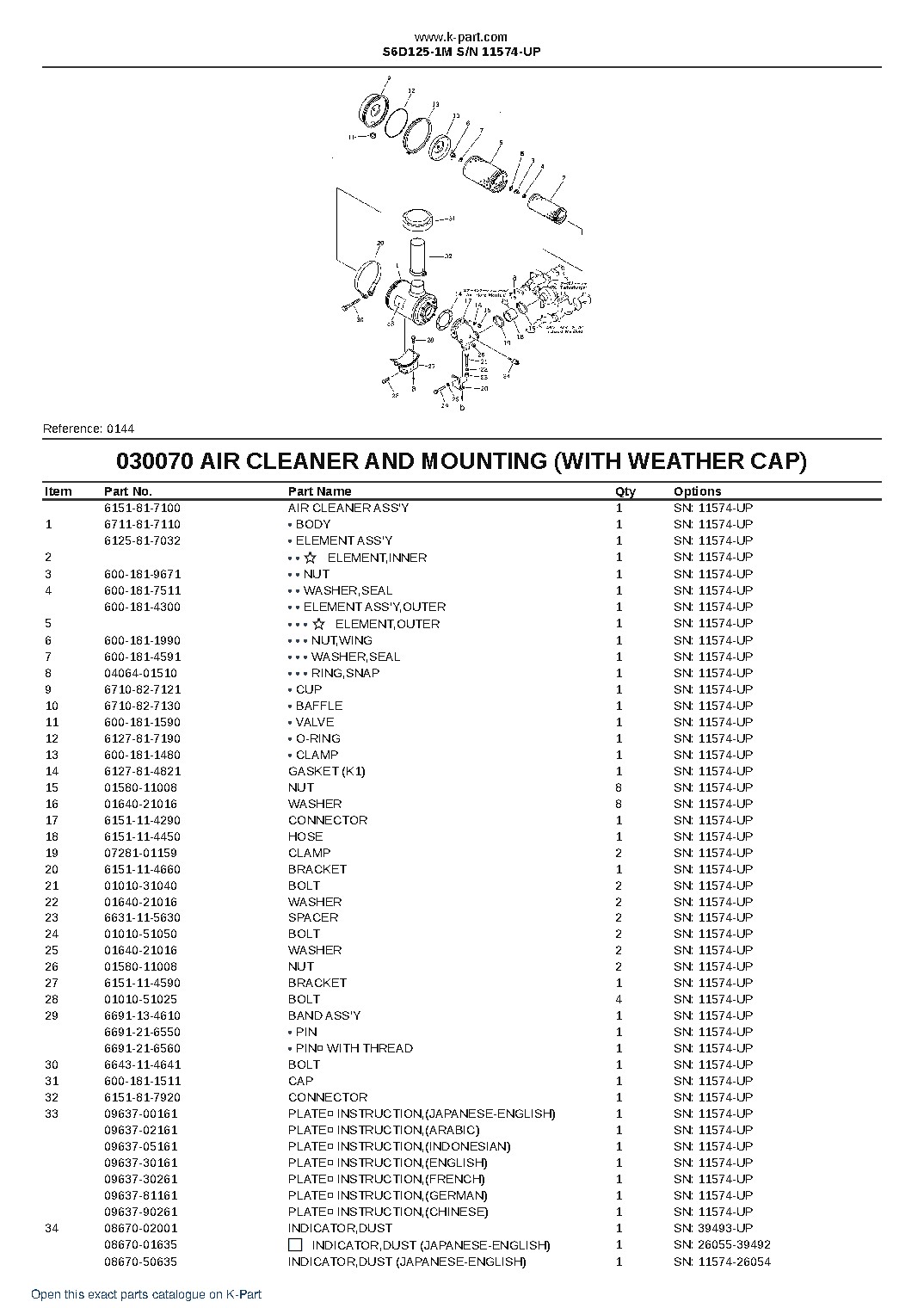 S6D125-1M S/N 11574-UP – sample page 10