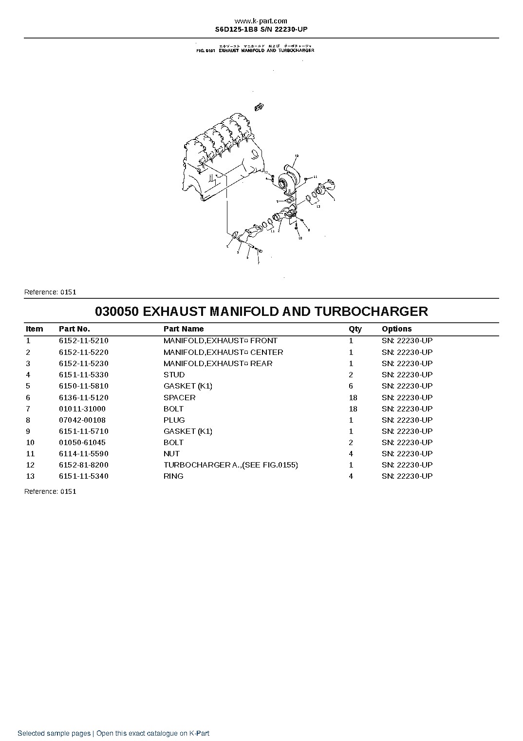 S6D125-1B8 S/N 22230-UP – sample page 6