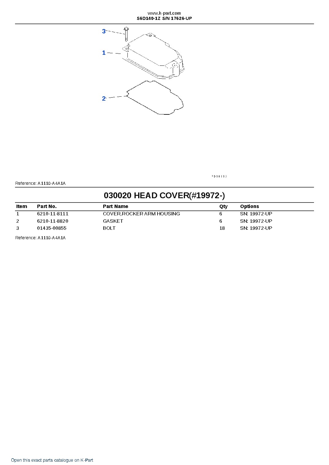 S6D140-1Z S/N 17626-UP – sample page 3 S6D140-1Z S/N 17626-UP – sample page 3