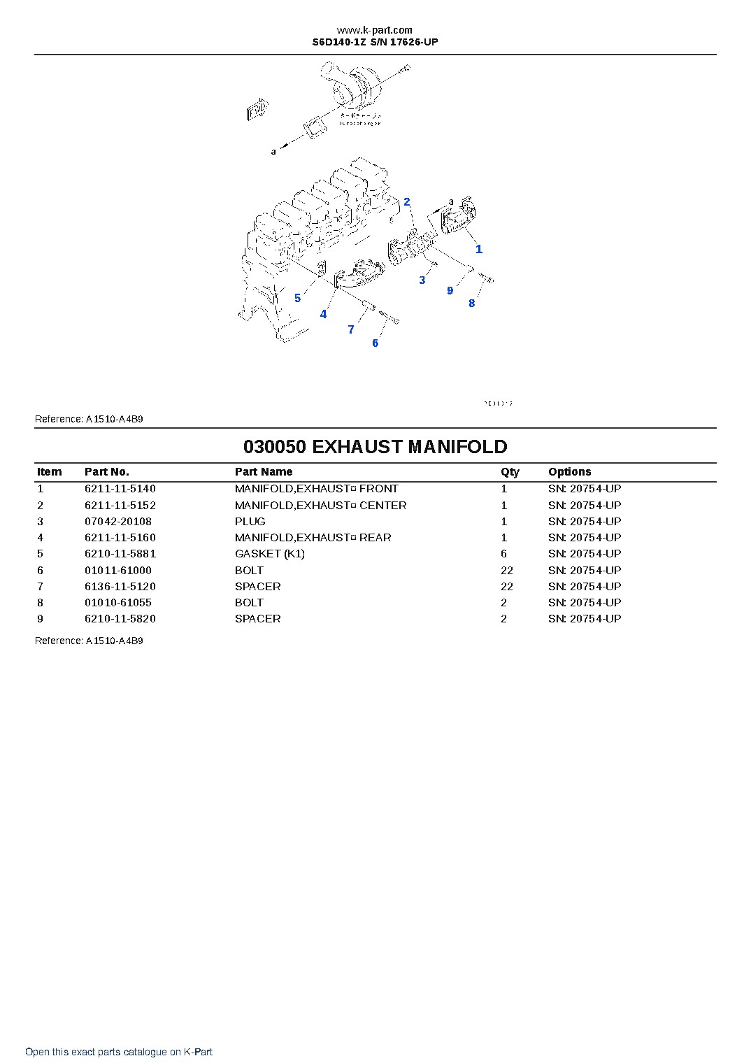 S6D140-1Z S/N 17626-UP – sample page 7 S6D140-1Z S/N 17626-UP – sample page 7