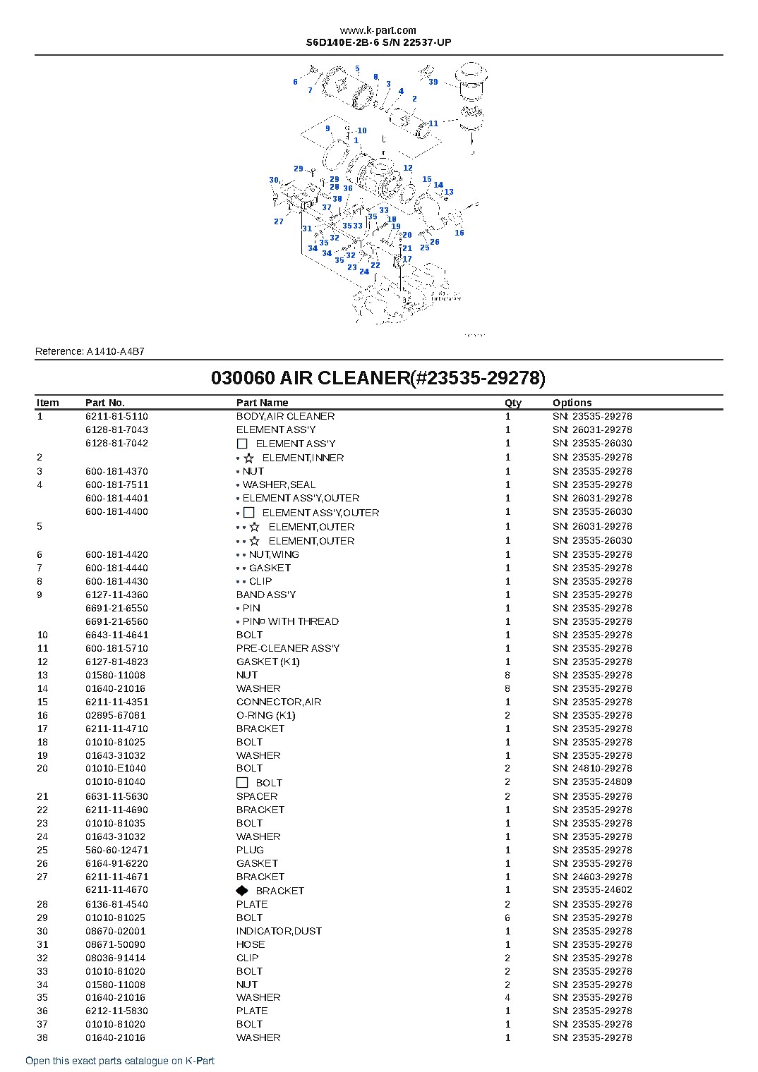 S6D140E-2B-6 S/N 22537-UP – sample page 7 S6D140E-2B-6 S/N 22537-UP – sample page 7